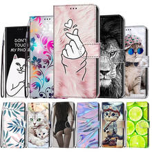 Flip Case For Xiaomi Redmi Note 8 Pro 7 8T note4 4X Phone Case Leather Wallet Book Cute Cat Cover For Redmi 8 8A 7 7A 4 4X Cases 2024 - купить недорого