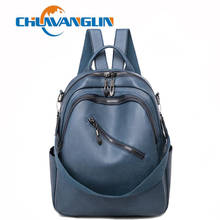 Chuwanglin Bagpack School Bags Teenage Girls Leather Backpacks Female Shoulder Bags Women Sac Travel Backpack Mochila P50406 2024 - buy cheap