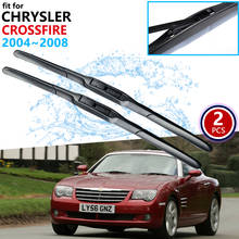 Limpador de para-brisa de janela frontal, acessório para carro, para chrysler crossfire 2004 ~ 2008 2005 2006 2007 2024 - compre barato