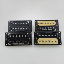 Electric Guitar Pickups Humbucker Pickups 4C zebra / Black set in stock 2024 - buy cheap