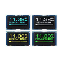 2,4 "2,42 inch 128x64 OLED ЖК-дисплей Дисплей модуль SSD1309 12864 7-контактный SPI/IIC I2C серийный Интерфейс для Arduino UNO R3 C51 2024 - купить недорого