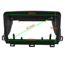 10.1 inch Fasxia Car Audio Frame Car Radio Fascia,gps navigation fascia panel is suitable ROVER MG HS 2019 2024 - buy cheap