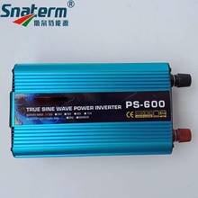 Inversor de potência de onda senoidal pura, 600w, dc 12/24/48/60/72v para ac220/230/240v, 50hz, inversor off grid com função carregador ac ups 2024 - compre barato