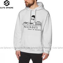 Samurai Champloo Hoodie Nujabes Hoodies Loose Long Pullover Hoodie Male Oversize Cotton White Warm Fashion Hoodies 2024 - buy cheap