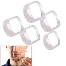 Herramientas de estilismo para la barba, plantilla para dar forma a la barba, herramienta de modelado para el cuidado de la cara, accesorios de regalo para hombres, 5 uds. 2024 - compra barato