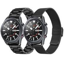 Correa de acero inoxidable para Samsung Galaxy Watch 3, pulsera inteligente LTE de 22MM, 45MM, 46MM Gear S3 2024 - compra barato