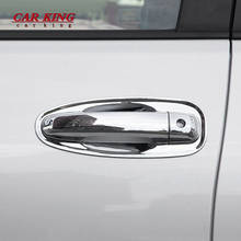 Manija de puerta de coche para Toyota Land Cruiser Prado 150 2010-2020, cubierta de cuenco, decoración antiarañazos, accesorios de estilo exterior para coche 2024 - compra barato
