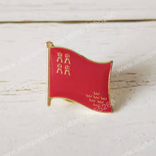 Murcia Flag Lapel Pins Spain Provincial Nationalities Region Brooch Crystal Epoxy Metal Enamel Badge 2024 - buy cheap