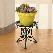 Mini Countertop Plant Stand Metal Potted Plant, Decorative Flower Pot Rack Indoor Outdoor Bracket 2024 - buy cheap