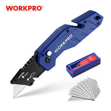 WORKPRO New Folding Knife Security Knives Utility Knife Aluminum Handle Pipe Cutter 2024 - buy cheap