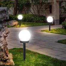 3pcs Solar Round Bulb Waterproof Lawn Floor Buried lamp Energy Saving Street Light for Home Garden Courtyard Decoration 2024 - buy cheap