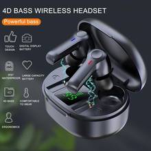 Auricular inalámbrico R22 TWS, dispositivo de audio HiFi, recargable, impermeable, Bluetooth 5,0 2024 - compra barato