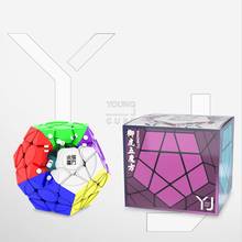 Yu hu v2 m 3x3x3 cubo mágico magnético yongjun megaminx cubo 3x3x3 megaminxeds cubo professional cubo mágico puzzle brinquedos educação 2024 - compre barato
