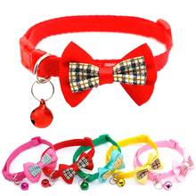 Pet Bow Tie Cute Solid Adjustable Cat Bowtie Pet Dog Collar Bowknot Necktie Cats Products for Pets Collar Para Gato 2024 - buy cheap