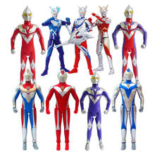 Ultraman Tiga Zero Cute Action Figures PVC Doll Collection Model Toys with movable joints Holiday Gifts birthday present 2024 - buy cheap