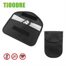 Signal Blocking Bag Car Fob Signal Blocker Faraday Bag  Shielding Pouch Wallet Case For Car Key Cell Phone Protection 2024 - buy cheap