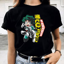 Ropa de Anime Shoto Todorok, camiseta Deku Kawaii, camiseta de My Hero Academia, camiseta Boku No Hero Academia, camiseta Bakugou 2021 2024 - compra barato