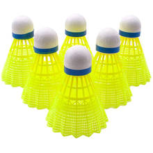 YXTC  Nylon Badminton Durable Shuttlecocks Badminton Birdies Balls for Kids Adult Indoor Outdoor Sports Activities Beginners 2024 - buy cheap
