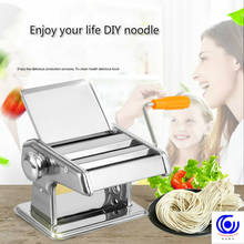manual 2 blades noodle making machine small-sized for Spaghetti Pasta Cutter Dough dumpling wrapper 2024 - buy cheap
