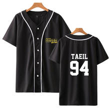 NCT 127 New WE ARE SUPERHUMAN baseball Men fashion summer short sleeve new trend casual baseball short-sleeved T-shirt 2024 - buy cheap