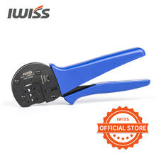 Iwiss-alicate de pressão solar mc3/4, ferramenta manual de crimpagem com localizador, faixa de crimpagem 2.5/4/6 mm2 (14-10awg) 2024 - compre barato
