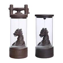 Queimador de incenso do backflow do dragão, suporte cerâmico do incenso da cachoeira, para a decoração da casa do ornamento da aromaterapia 2024 - compre barato