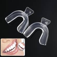 Protector bucal termoformador, bandejas blanqueadoras para los dientes, cuidado bucal, higiene bucal, 2 uds. 2024 - compra barato