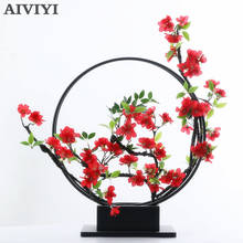 Artificial flower fake flower big foaming branch cherry blossom wedding home decor flowers  christmas decorations for home 2024 - buy cheap