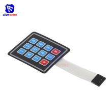 diymore 3*4 Matrix Array/Matrix Keyboard 12 Key Membrane Switch Keypad for Arduino 2024 - buy cheap