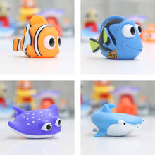 Baby Bath Toys Finding Nemo Dolphin Fish Float Spray Water Squeeze Shower Toys Soft Rubber Bathroom Play Animals Bath Figure Toy 2024 - buy cheap