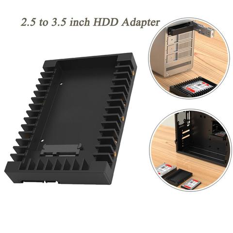 2 5 To 3 5 Inch Hdd Adapter Hard Drive Caddy Support Sata 3 0 6gbps Support 2 5 Inch Sata1 2 3 Hdd Ssd Solid State Disk Buy Cheap In An Online Store With Delivery Price Comparison