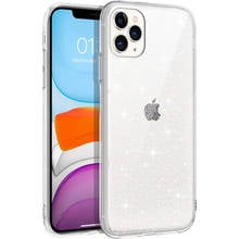 Funda con purpurina de marca de lujo para iPhone, carcasa transparente de silicona suave, ultrafina, Original, para Apple iPhone 11 Pro Max X XR XS 8 Plus 7 2024 - compra barato