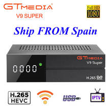 GTMedia V9 Super Satellite Receiver Bult-in WiFi DVB-S2  receptor Full HD TV Box GT Media V9 Super Satellite decoder Set Top Box 2024 - buy cheap