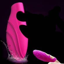 Секс-игрушки для женщин Мини танцор палец вибратор «Танцующий палец» в форме туфли вагинальный клиторальный стимулятор точки G фаллоимитатор Пуля Вибратор 2024 - купить недорого