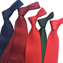 Verde Gravata Vermelha Nova Chegada Laço Dos Homens Clássico 8 centímetros Presente da Festa de Casamento Formal Gravata Sólidos Laços Para O Homem de Negócios gravatas Gravata 2024 - compre barato