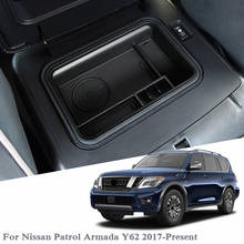 Car Styling For Nissan Patrol Armada Y62 2017-Present LHD Car Center Console Armrest Storage Box Cover Interior Auto Accessories 2024 - buy cheap