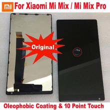 100% Original New LCD Display Touch Screen Digitizer Assembly With Frame For Xiaomi Mi Mix / Mi Mix Pro 18k Version Glass Sensor 2024 - buy cheap
