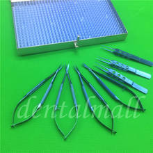 Titanium Microsurgery Ophthalmic Equipment Surgical tools Set 7pcs/set 2024 - buy cheap