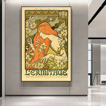 Alphonse Mucha Famous Painting Vintage Illustration Canvas Posters and Prints Wall Art Pictures for Home Living Room Decoration 2024 - buy cheap