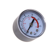 1PC Air Compressor Pneumatic Hydraulic Fluid Pressure Gauge 0-12Bar / 0-180PSI 2024 - buy cheap