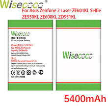 Wisecoco 5400mah c11p1501 para asus zenfone 2 laser ze601kl selfie ze550kl ze600kl zd551kl telefone + número de rastreamento 2024 - compre barato