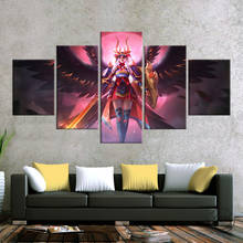 5pcs Freya Raven Shogun Mobile Legends Skin Picture Game Posters Artwork Canvas Paintings Wall Art for Home Decor-NO Frame 2024 - buy cheap