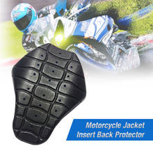Chaqueta de armadura de motocicleta, Protector de espalda insertable, camisa de armadura corporal, Protector de espalda y pecho de columna vertebral, equipo de esquí 2024 - compra barato
