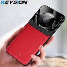 KEYSION-funda a prueba de golpes para Huawei Mate 40 Pro, carcasa trasera para teléfono de cristal templado, Mate 40 Pro + Plus 30 20 Pro 2024 - compra barato