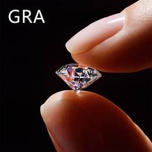 100% Real Loose Gemstone Moissanite Stone 5ct 11mm D Color VVS1 Round Diamond Shape Lab Grown Undefined For Jewelry Diamond Ring 2024 - buy cheap