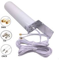 3g 4g Lte Antenna CRC9 4G LTE antena SMA antenne 3G TS9 Male 5m Dual cable For Signal Booster Repeater Router 4g Modem 2024 - buy cheap