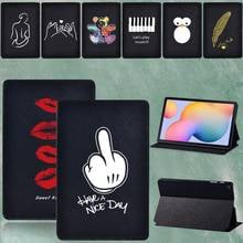 Funda de piel sintética para tableta Samsung Galaxy Tab S6 Lite, 10,4 pulgadas, 2020, P615, SM-P610, SM-P615, a prueba de polvo, bolígrafo 2024 - compra barato