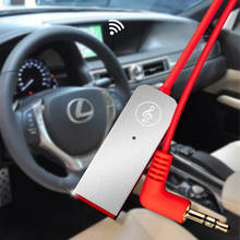 Adaptador receptor Bluetooth 5,0, Dongle manos libres con conector de 3,5mm, Aux, Audio, estéreo, música, receptor inalámbrico para coche 2024 - compra barato