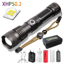 XHP50.2 Most Powerful Flashlight USB Rechargeable Waterproof Zoom Led Torch 18650 or 26650 Battery Lanterna for Camping Outdoor 2024 - buy cheap