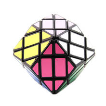 Lanlan rhombohedral dodecaedro diamante cubo mágico megaminxeds velocidade puzzle brinquedo educacional 2024 - compre barato